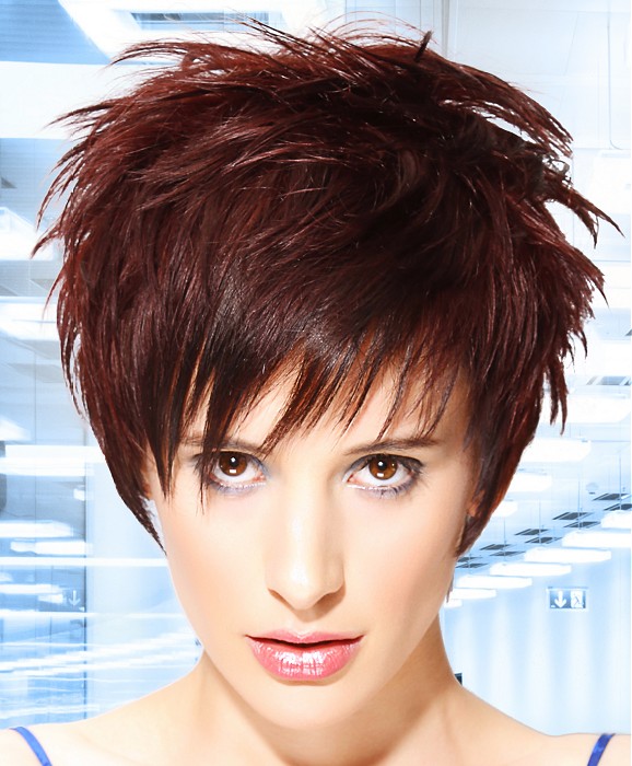 L Salon Short Brown Hairstyles